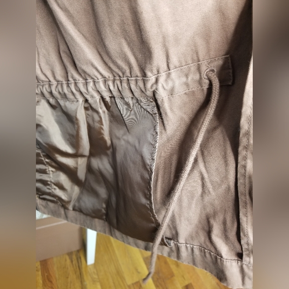 Old Navy Cinched Waist Utility Jacket Canyon Brown - Picture 7 of 16